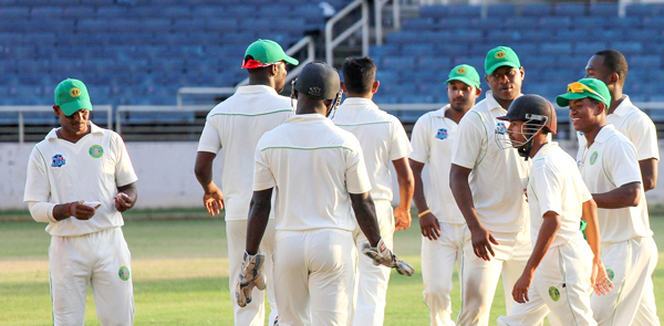Guyana Jaguars who won the WICB Professional Cricket League (PCL) four-day tournament. Photo: WICB