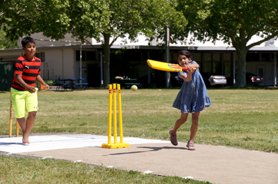 •Lots of fun for the kids at the Napa Valley World Series of Cricket season 