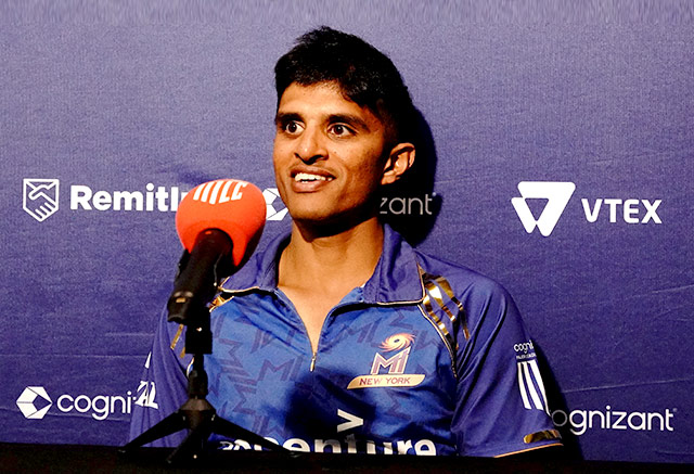 Kenjige Spins Web as MI New York End LA Knight Riders' Winning Streak