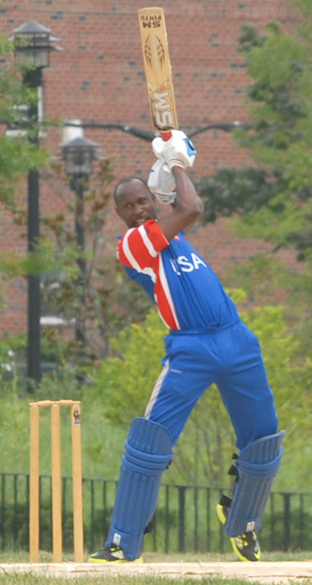  Barrington Bartley 70 came off 53 balls with 4x4 3x6. Photo by Shem Rodney