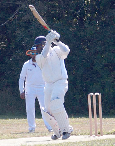Mark Audain also hit two centuries in the game, 117 and 119.