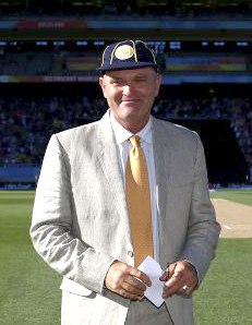 Martin Crowe made his international debut at the age of 19. Photo: ICC
