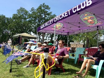 •A crowd of up to 150 spectators enjoyed the 2016 Napa Valley World Series of Cricket at the Calistoga Fairgrounds.
