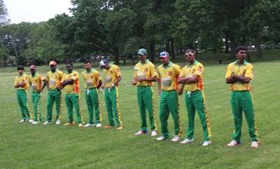 Guyana team. Photos by Javed Ali 