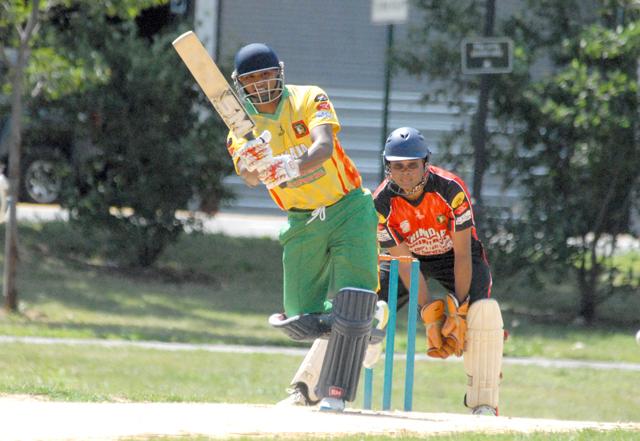 Guyana skipper Karan Ganesh registered his second fifty of the tournament.