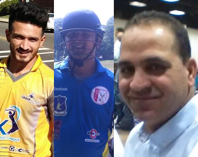 Pictured left to right are, Adil Sardar, Purak Oza and Munawar Abbasi.