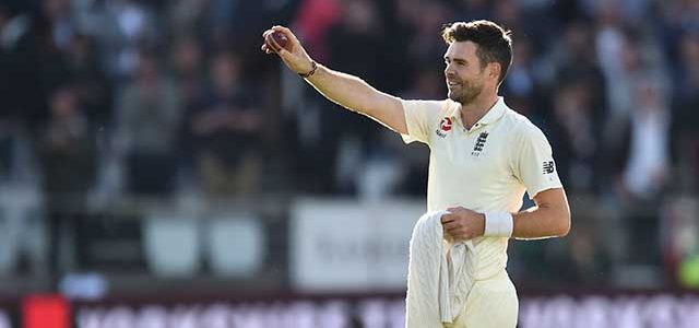 James Anderson Claims Top Spot In Test Rankings