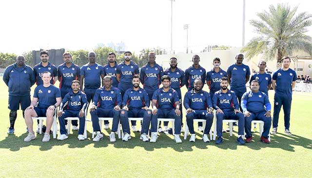 USA team in Dubai.