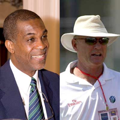 Jeff Crowe And Michael Holding