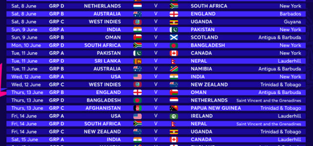 T20-world-cup-schedule-2024 | USA Cricketers