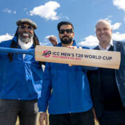 ICC Men’s T20 WC 2024 Trophy Tour Stops in USA, Visits Nassau County Int’l Stadium