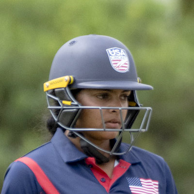 Vaghela Stars as USA Women Post 146 and Rout Italy for 74