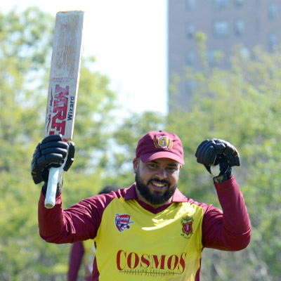 Ghanam Tariq Slams Century for Cosmos